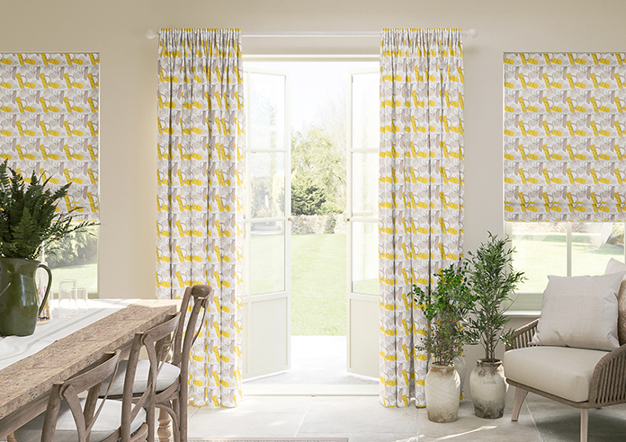 Deconstructed, Beige - Made to Measure Curtains - Image 3